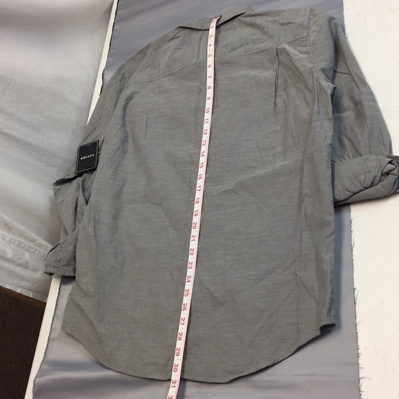 Tavik Modern Beach Culture Men’s Gray Button Up - Picture 8 of 8